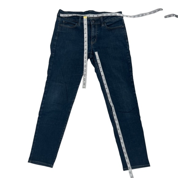 Uniqlo Skinny Mid Rise Tapered Jeans Size 29 Women’s - Picture 5 of 5